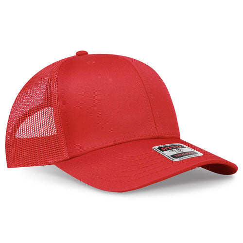 OTTO CAP 6 Panel Mid Profile Mesh Back Trucker Hat