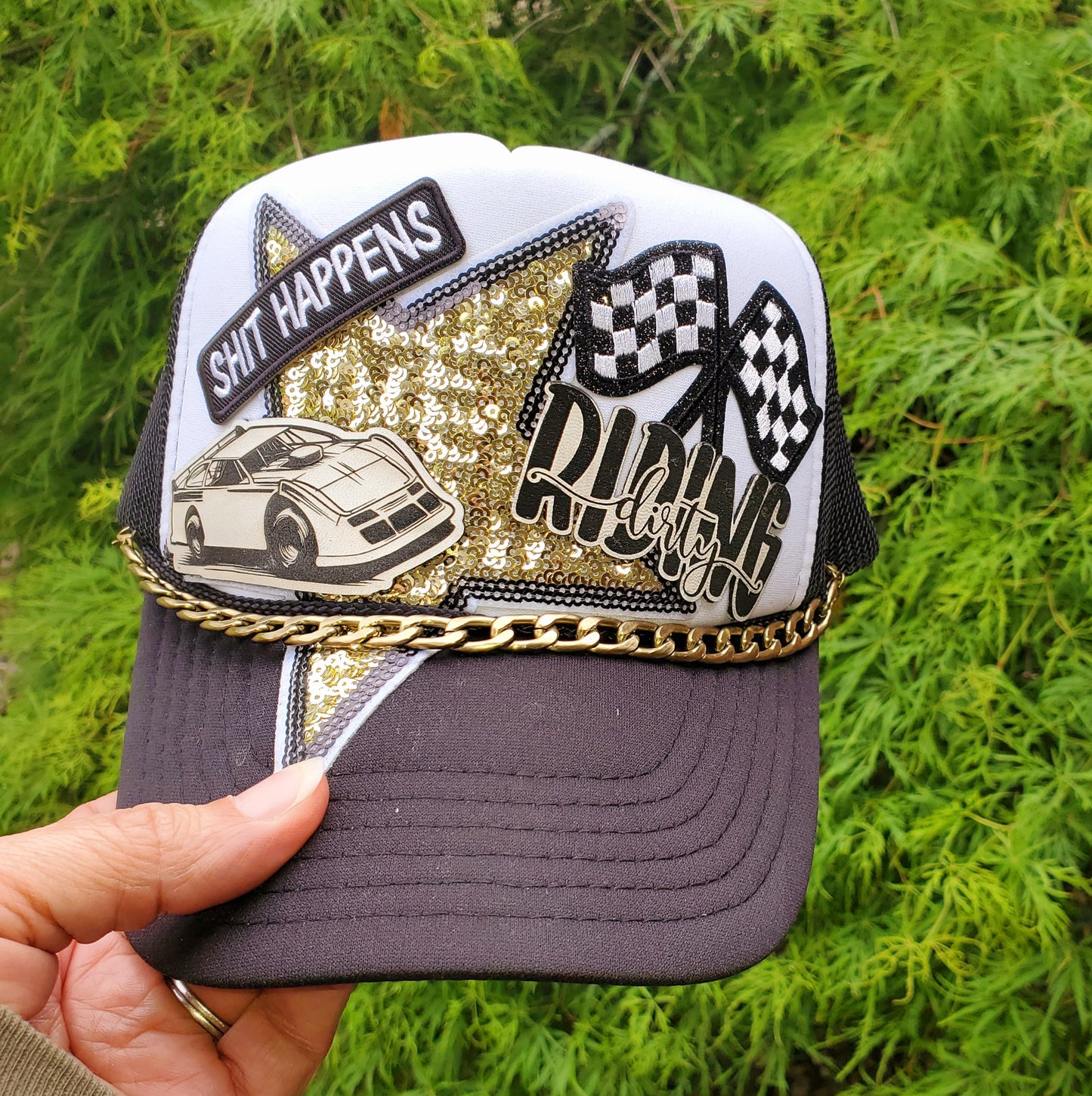 Custom OTTO Trucker Hat – "Late Mod Gold Star Edition"