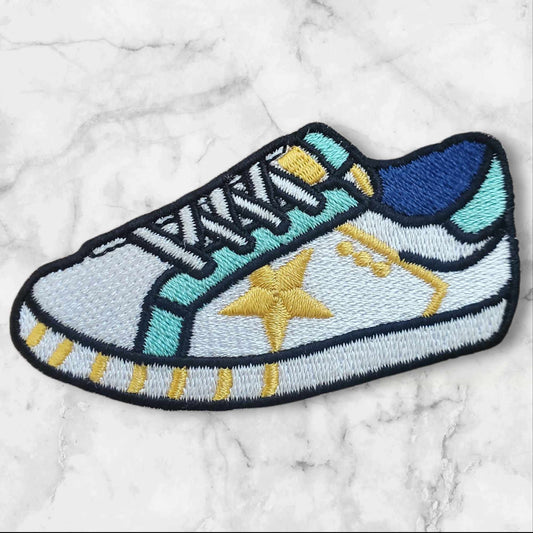 Designer Shoe Premium Embroidery Patch â Luxe Filler for Trucker Hats
