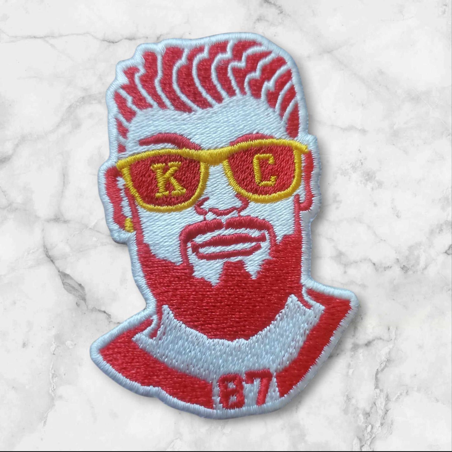 Kansas City Football #87 Kelce-Inspired Fan Jersey