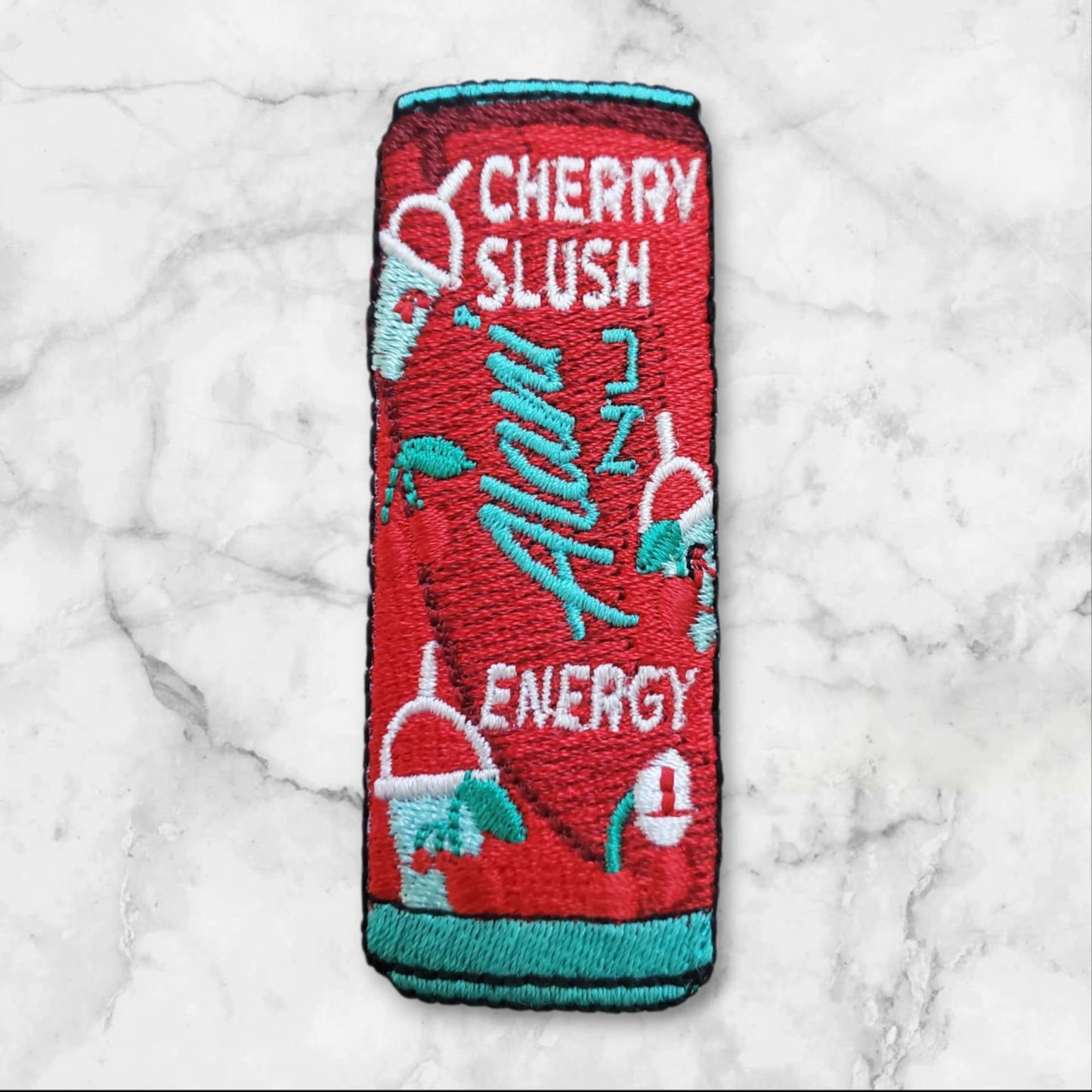 Original Alani NU Can Patch – Bright, Bold & Bougie  (Cherry)