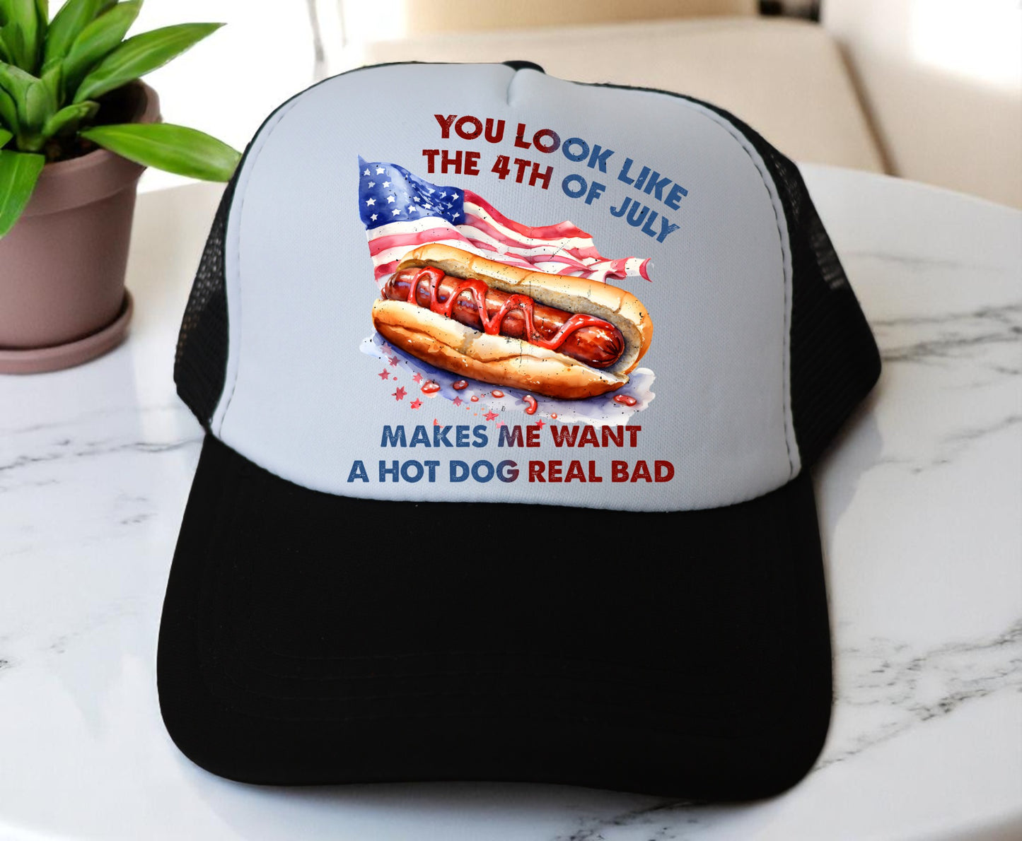 π₯"YOU LOOK LIKE THE 4TH OF JULY" Premium DTF Hat Patch β Vibrant, Durable & Full of Personality! π₯ (Patch ONLY, NO HAT)