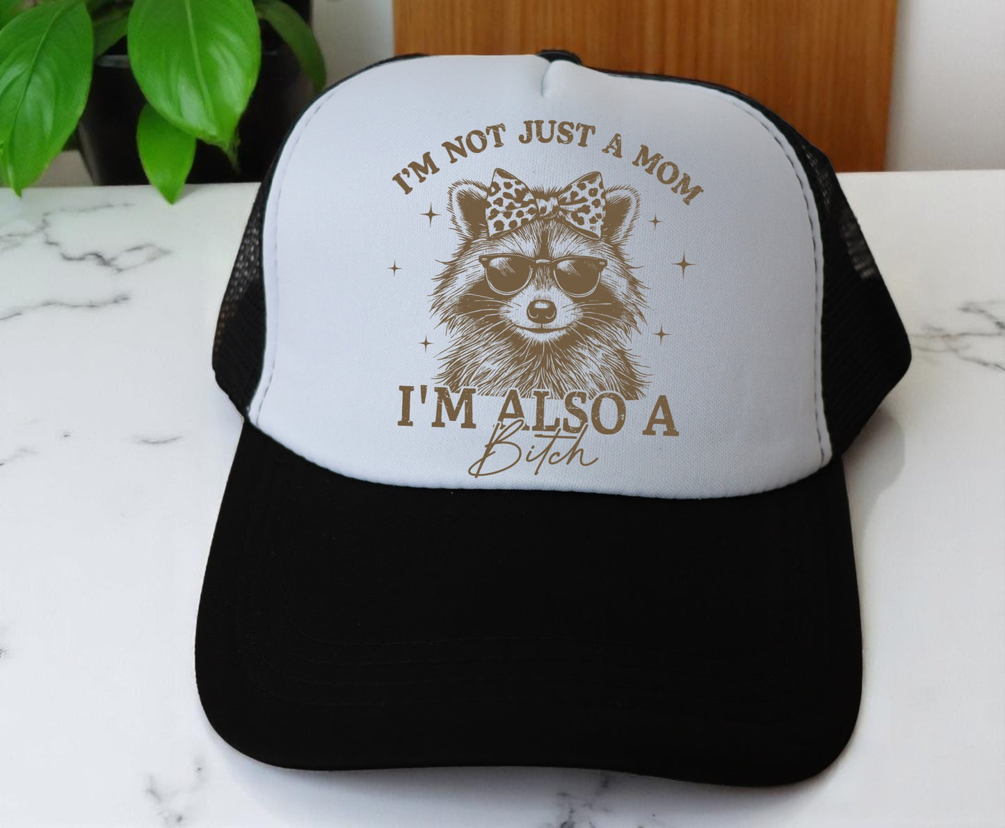 π₯"NOT JUST A MOM" Premium DTF Hat Patch β Vibrant, Durable & Full of Personality! π₯ (Patch ONLY, NO HAT)