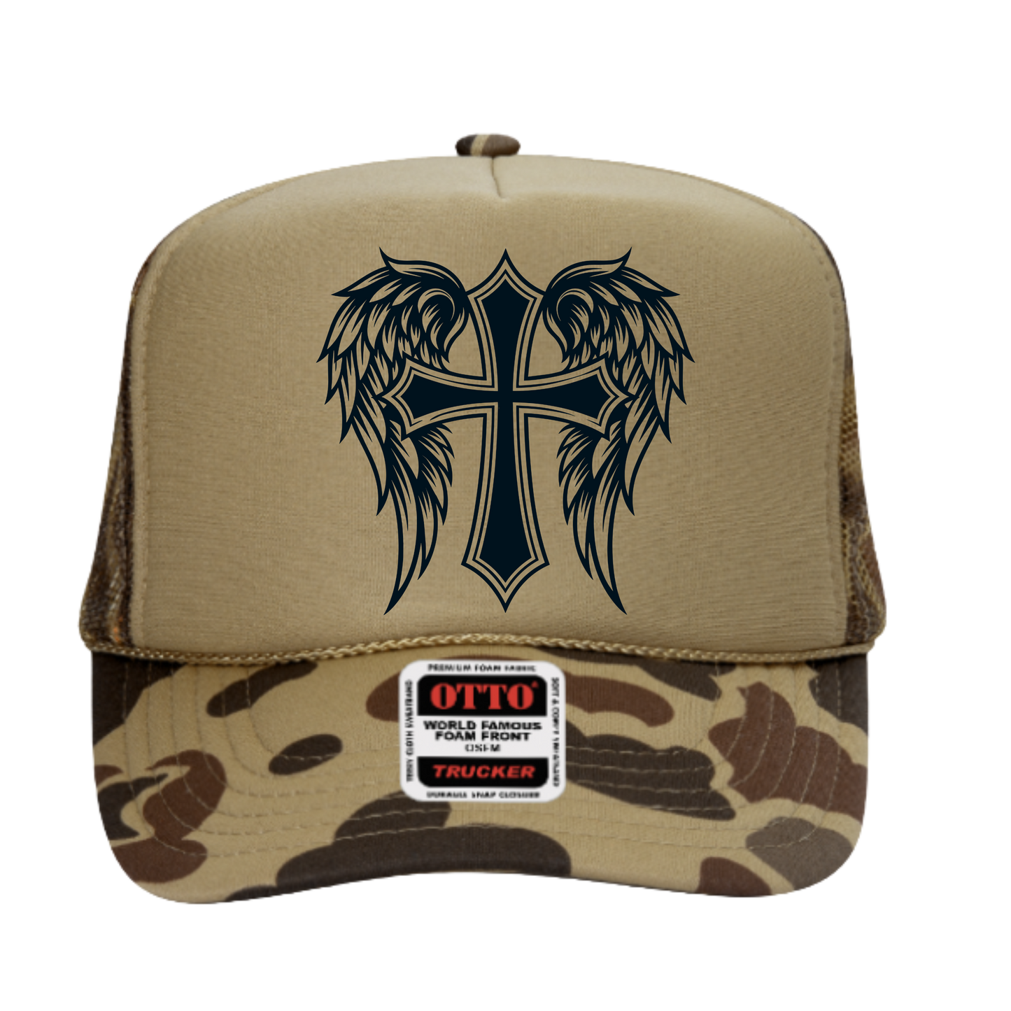 Custom DTF Transfer for Hat Brims – High-Quality Heat Transfer Design ( HAT NOT INCLUDED, TRANSFER ONLY)