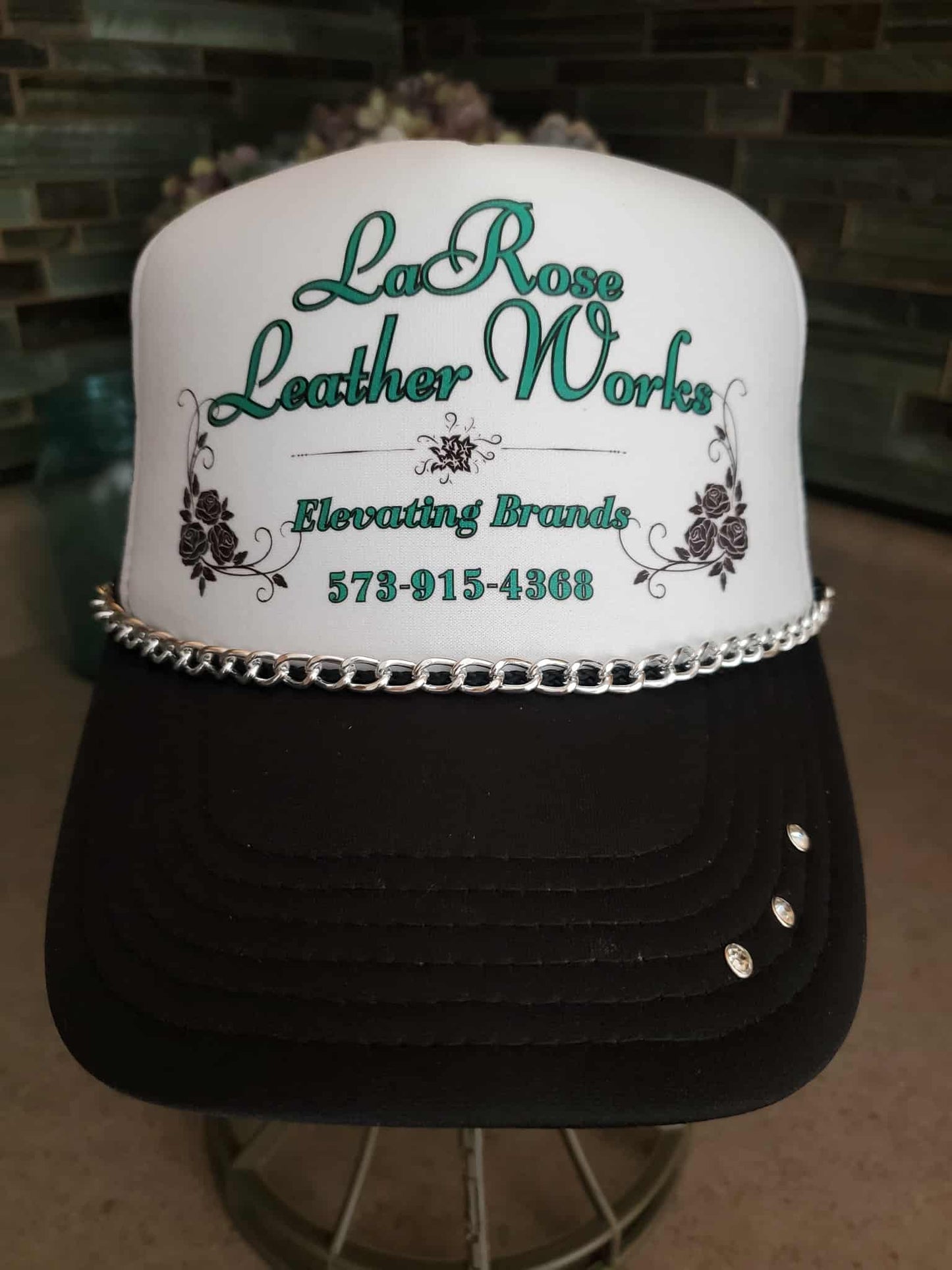 Silver Chunky Chain - 10 Inches with Double Lobster Clasp