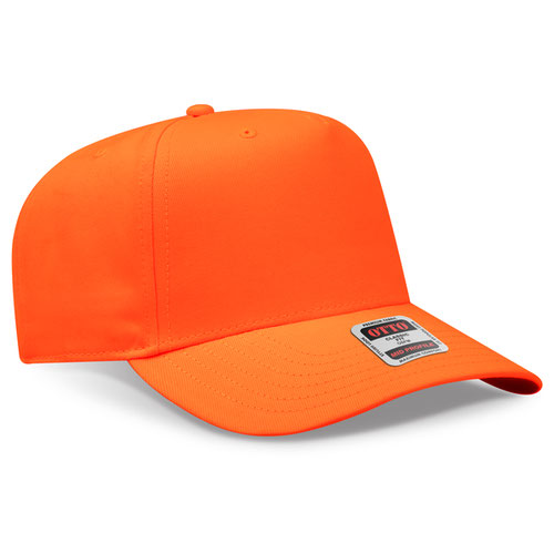OTTO CAP 5 Panel Mid Profile Mesh Back Trucker Hat (31-069)