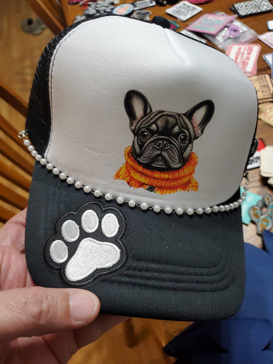 The Cutest Frenchie Trucker Hat for Dog Lovers!