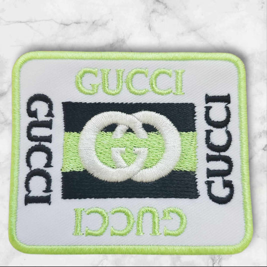 Guchy Neon Lime Green Patch – Premium Pop for Trucker Hats