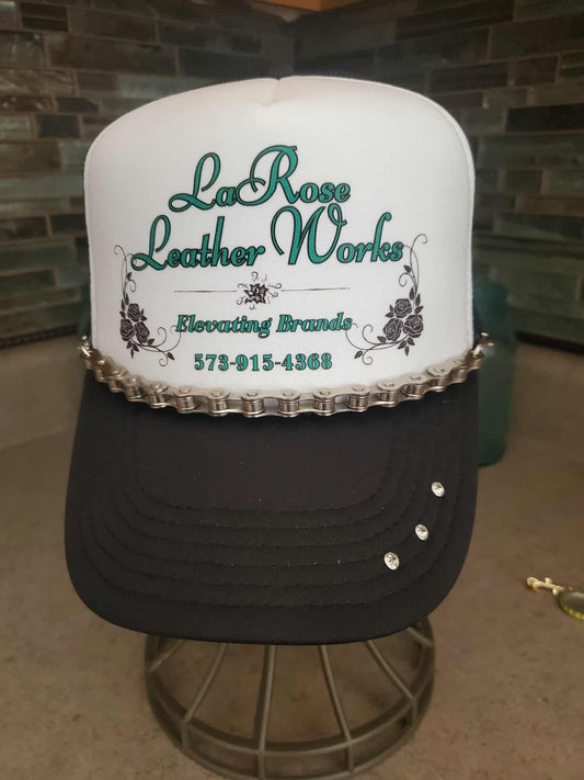 Gear (Sprocket) Chain – Real Metal Chain Hat Accessory for Motocross & Racing Enthusiasts