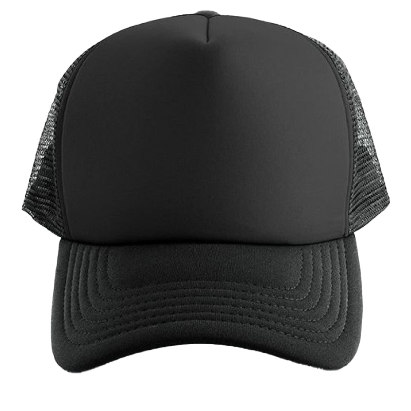 OTTO 32-467 Mid Crown Trucker Hat – Vibrant Blank for Statement Designs