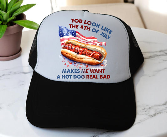 🔥"YOU LOOK LIKE THE 4TH OF JULY" Premium DTF Hat Patch – Vibrant, Durable & Full of Personality! 🔥 (Patch ONLY, NO HAT)