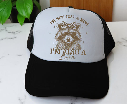 🔥"NOT JUST A MOM" Premium DTF Hat Patch – Vibrant, Durable & Full of Personality! 🔥 (Patch ONLY, NO HAT)