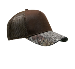 5-Panel Structured Hat – Brown/TrueTimber HTCF/Brown