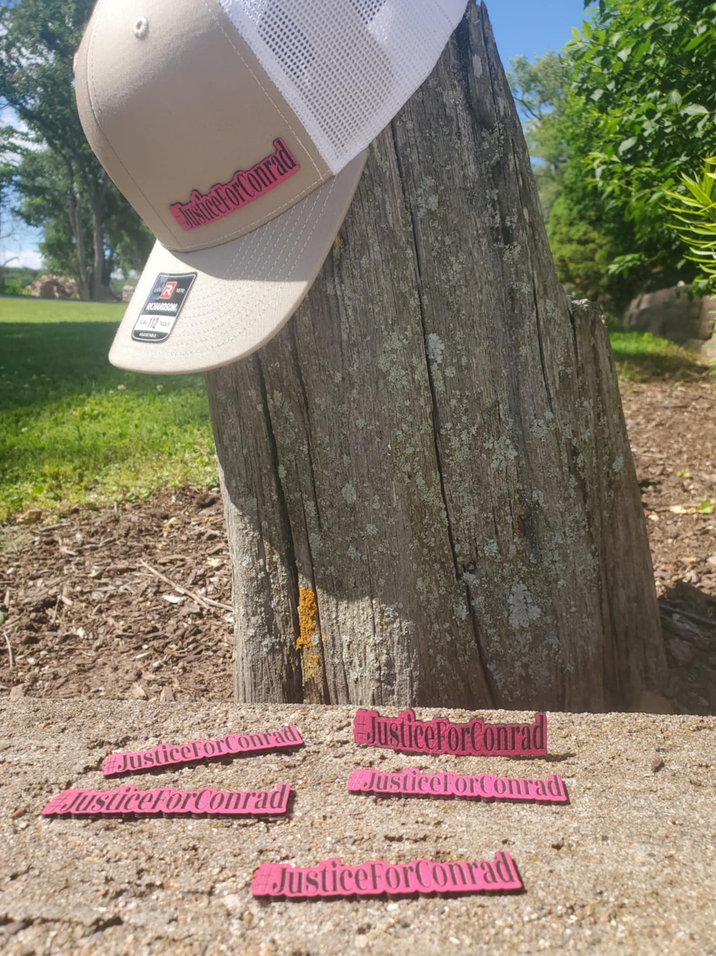 #JusticeForConrad Premium HOT PINK Patch ONLY! No Hat