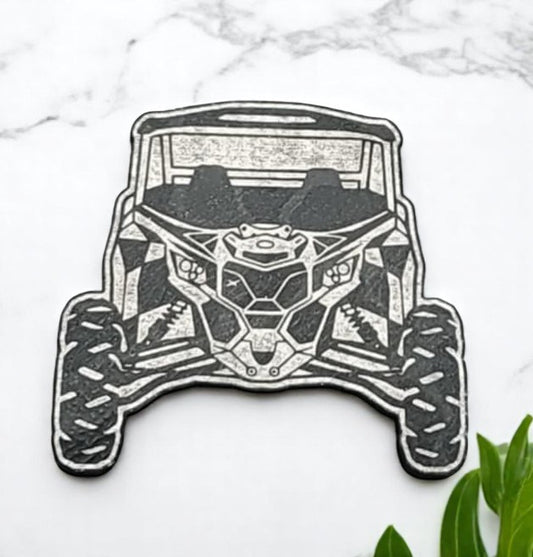 SXS /UTV Premium  patch Graphite Camo and Silver