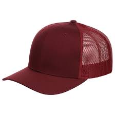 Richardson 112 Blank Trucker Hat — Premium Fit & Classic Style    Cardinal Red