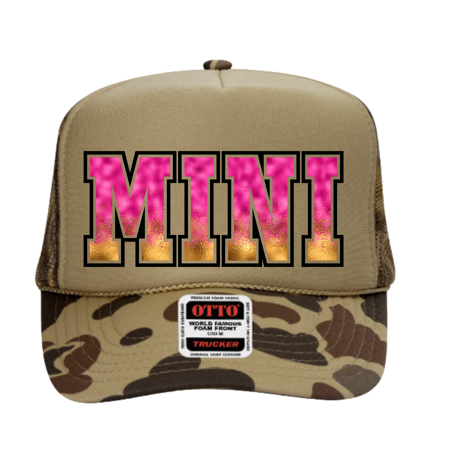 Custom DTF Transfer for Hat Brims – High-Quality Heat Transfer Design ( HAT NOT INCLUDED, TRANSFER ONLY)