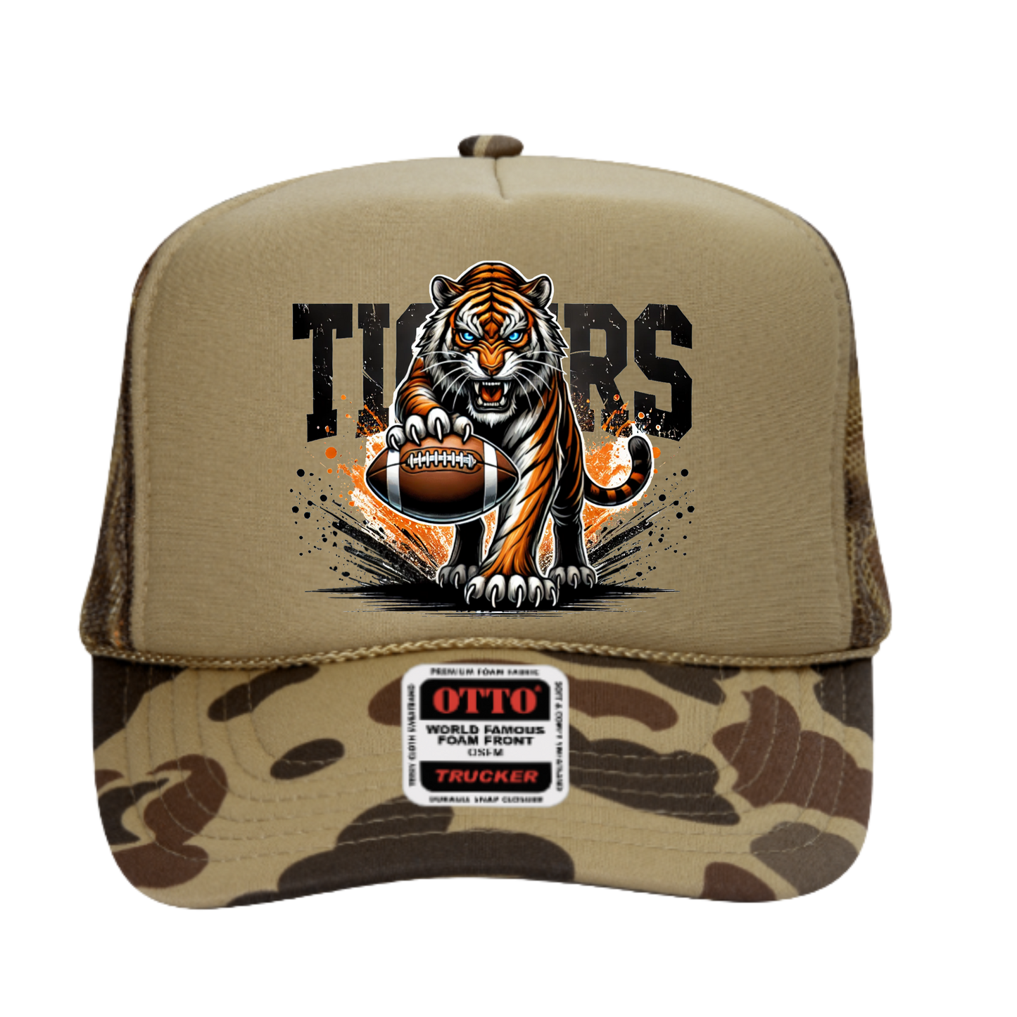 Custom DTF Transfer for Hat Brims – High-Quality Heat Transfer Design ( HAT NOT INCLUDED, TRANSFER ONLY)